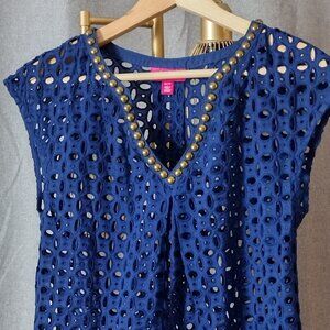 Lilly Pulitzer for Target Navy Tunic Cover-Up – XS – Like New (No Tags)